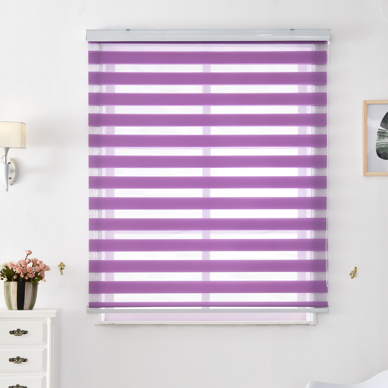 Yajia soft yarn curtain Roller shutter curtain Double shading office sunscreen Living room Bedroom powder room Waterproof