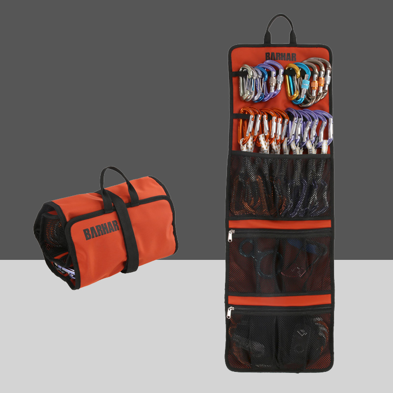 BARHAR Kha Cashier Bag Fast Hanging Loose Piece Harness Bundling Roll Anti-Scraping Bag Rock Climbing Climbing Ice Climbing Climbing Ice Climbing Climbing Ice Climbing Climbing Ice Climbing Climbing Ice Climbing Climbing Ice Climbing