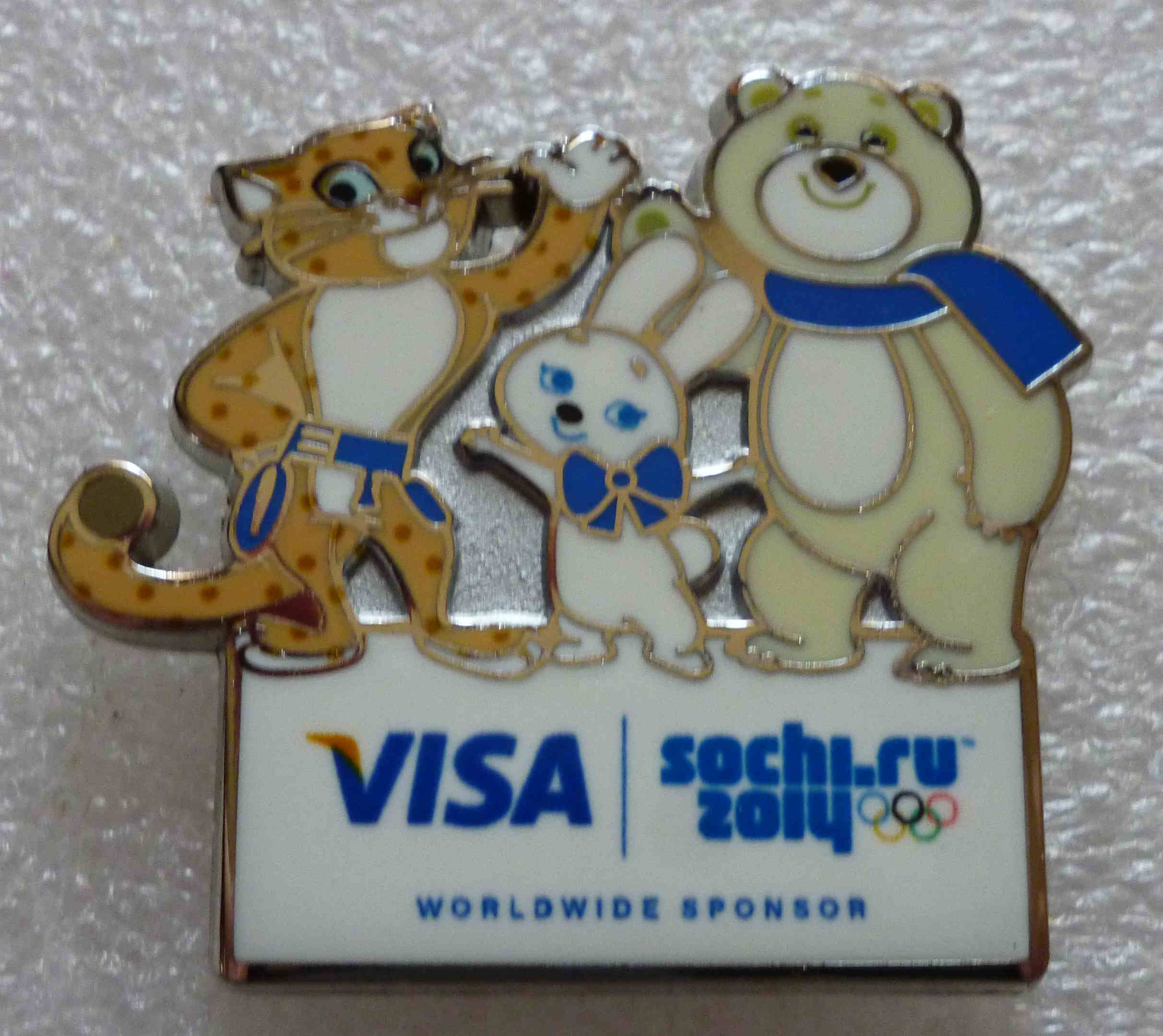 2014 Winter Olympic Games Mascot VISA Commemorates Chapter-Taobao