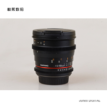 Used Sanyang V-DSLR 50mm T1 5 AS UMC large aperture cinema lens support exchange recycling