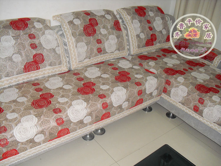 Special price fields Garden spring cloth Sofa Cushion Cushions Sofa Towels snow Neil Anti-slip sofa set to be your courtesary