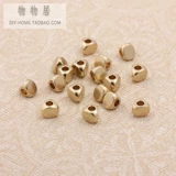 Медные латунные бусины, браслет ручной работы, ожерелье, аксессуары, не выцветает