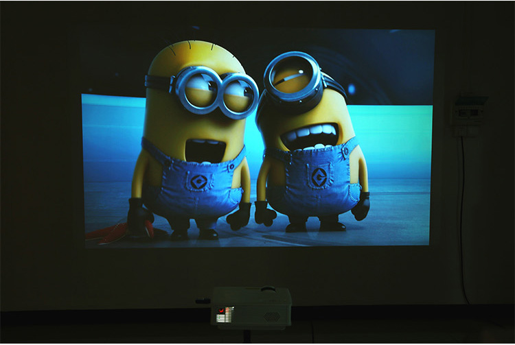 Máy chiếu LED siêu nhỏ HD TV màn hình rộng wifi X50i máy chiếu 3D không dây thông minh Android - Máy chiếu máy chiếu mini tinhte