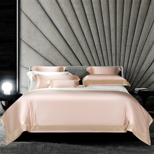 Розовые постельные принадлежности 4 комплекта из цельного хлопка 5 - звездочный отель