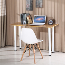  Modern minimalist style dining table and chair Office computer negotiation table and chair Solid wood legs Office fashion creative coffee chair