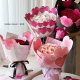 Love Three -Dimensional Paper Clowerbaging Package Paper Atmosphere Paper