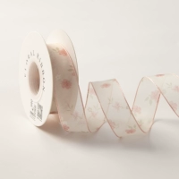 Розовая лента, 2.5см