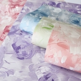 星语 Китайский День Святого Валентина с тиснением, бронзовая блестящая серия, оберточная бумага для букета цветов, романтическая картина маслом, художественная бумага, оберточная бумага для цветов