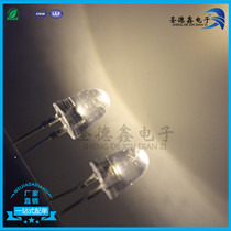 F10MM BULLET high power white LIGHT 0 5W 0 75W FLASHLIGHT LED 24MIL WARM white SPOTLIGHT BEADS