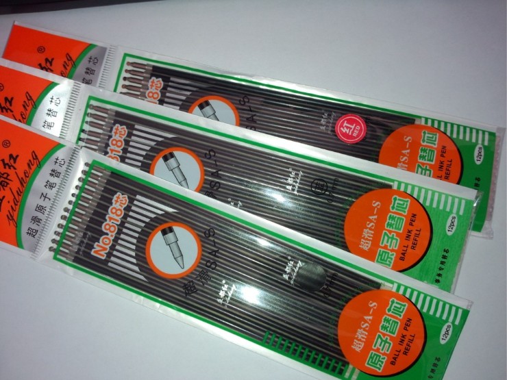 818 ball pen core 0 7mm pen core SA-S core Wholesale