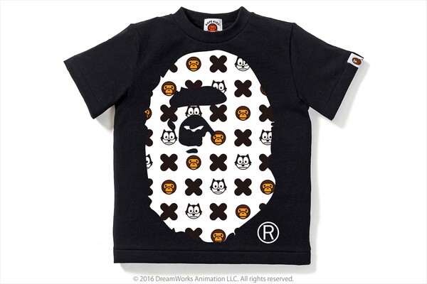Day-series bape Tide Cards Childlike 2020 new Summer Apes Head men and women Children's pure cotton short sleeves T-shirts Sweatshirts