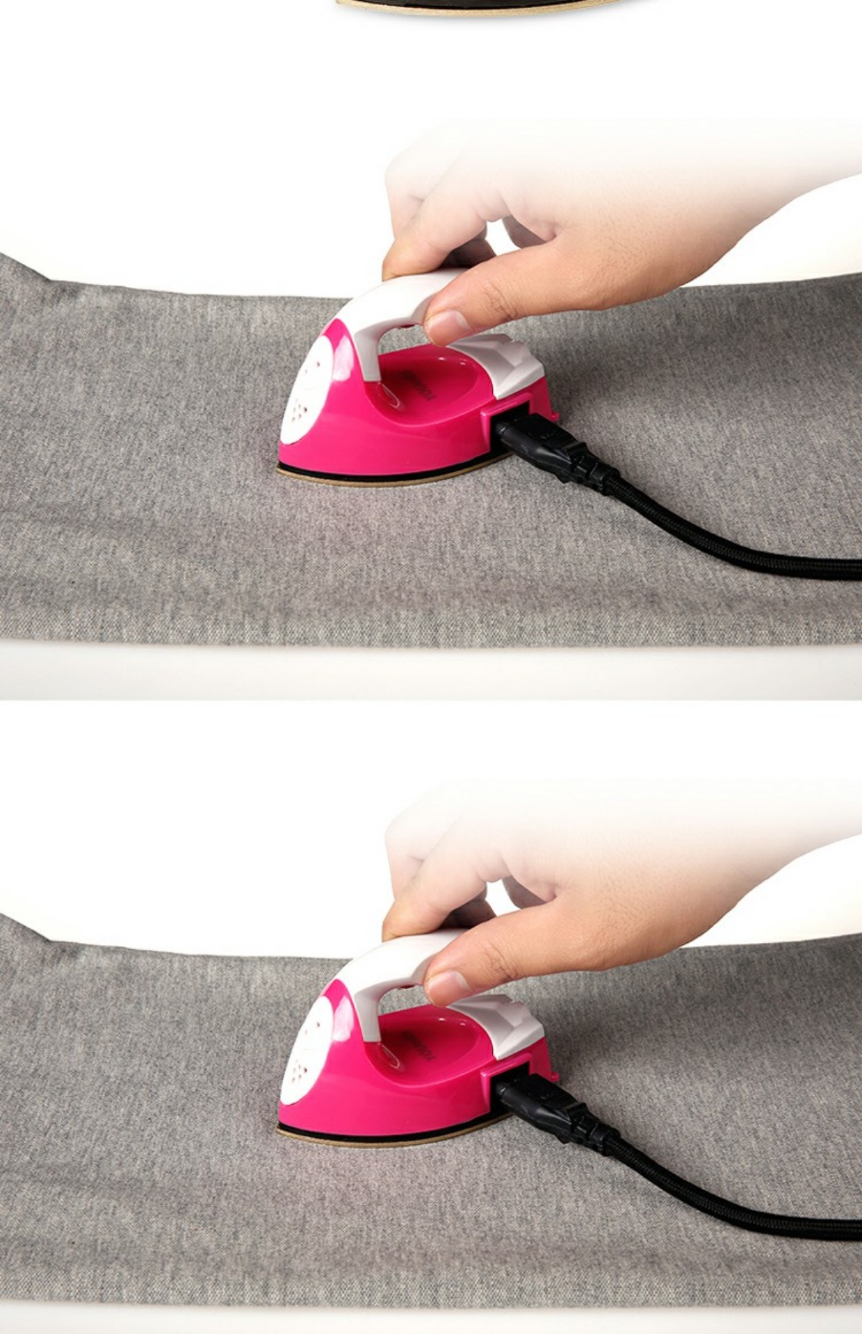 bàn ủi cầm tay hơi nước Youer mini cầm tay nhỏ bằng sắt điện cũ kỹ hộ gia đình điện du lịch ký túc xá sinh viên điện nhỏ sắt - Điện sắt bàn ủi hơi nước cầm tay điện máy xanh