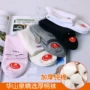 Vớ cotton nữ Huashanquan chính hãng Bốn mùa vớ dày màu kẹo thể thao vớ B68 / B1312 tất cao cổ cho bé gái