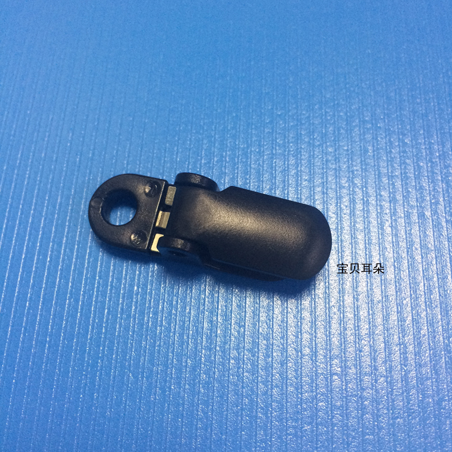 Clip of anti-loss protective rope for hearing aids