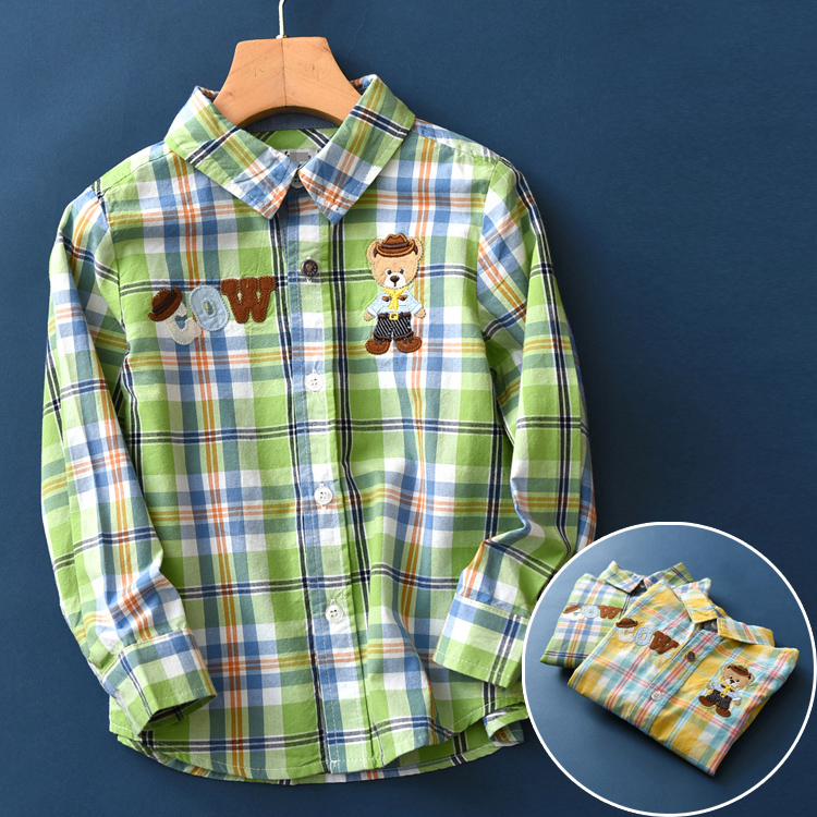 Chemise enfant à manche longue - Ref 2083096 Image 9