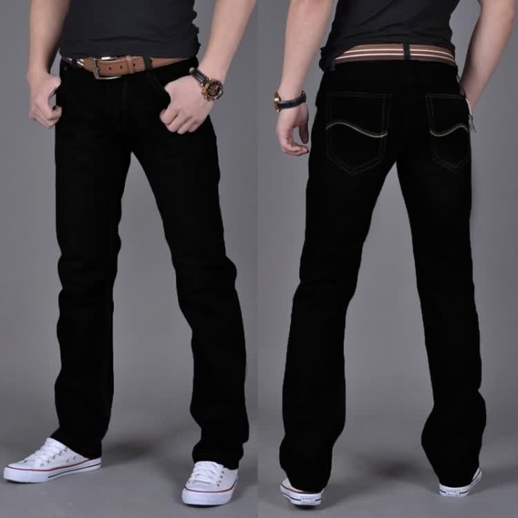 Jeans nam trung niên người đàn ông để làm việc để làm việc bảo hiểm nam dài quần của nam giới quần dụng cụ 2018 mùa hè mới mùa hè