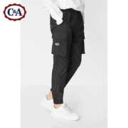 C & A nam ba chiều túi thư tiêu chuẩn chân quần bó sát mùa thu dụng cụ quần thường CA200208375
