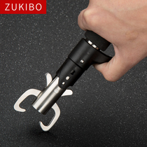 Zhizunfang Stainless steel multi-function Luya fish controller Fish pliers Special offer Lightweight fish control pliers Fish gripper Fish gripper
