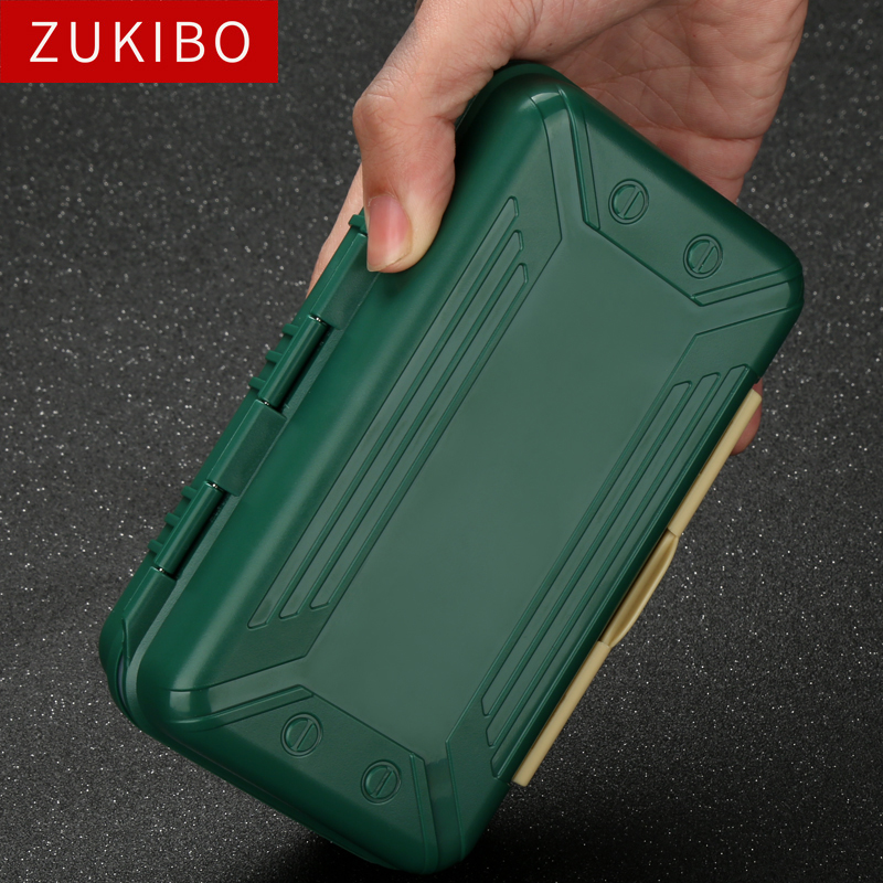 To Zumbo Fishing Gear Accessories Box Fish Hook Containing Box Fishing Waterproof Road Subbox Tool Box Storage Box