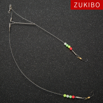 Zhizunfang steel wire double hook finished product imported anti-winding pill world fish hook sea fishing balance bifurcation anti-bite line