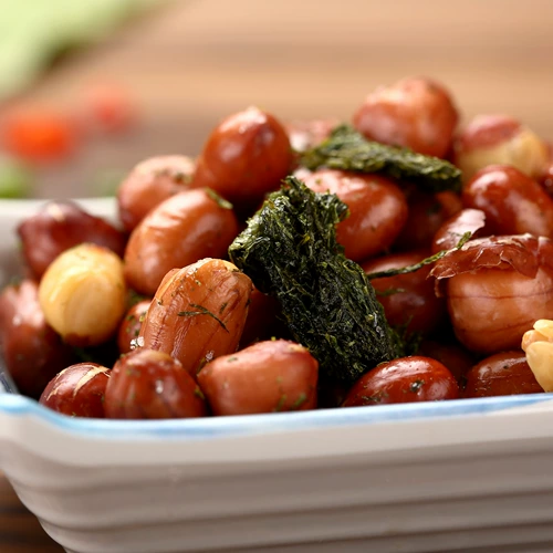 Ningbo Special Products Jianfeng Brand Meaweed Peanuts Connied Moss Fur Moss.