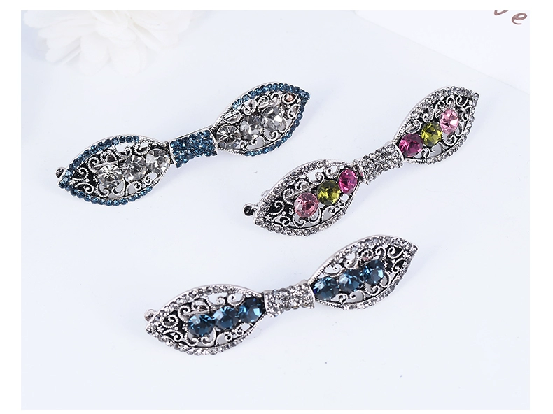 Hàn Quốc trở lại đầu rhinestone kẹp tóc kẹp đầu người lớn mũ mùa xuân clip đuôi ngựa clip đơn giản kẹp tóc kẹp clip phụ kiện tóc kẹp ngọc trai