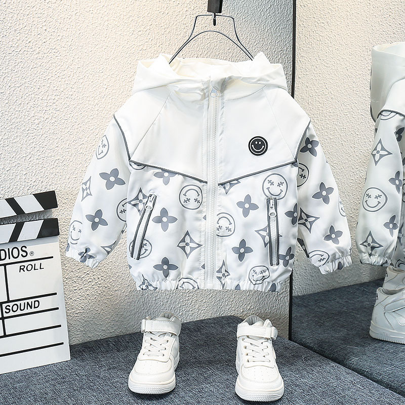 Boys' Jackets Baby Spring and Autumn 2026 New Stylish Children's Windbreaker Jackets Girls' Tops Infant Outdoor Jackets