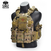 WARPOCTOPUS Laser 1000D Quick Release Vest Tactical Vest MC Outdoor MOLLE Equipment Training Clothing