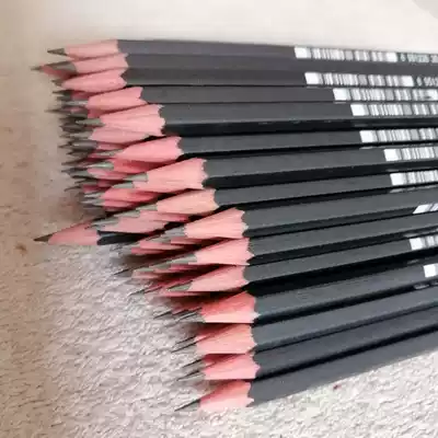 Processing hexagonal pole graphite art students adult training institutions sketch drawing pencil 100 defects