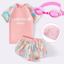 Tennis Red 2022 New Baby Swimsuit Woman Treasure Split Speed Dry Suit Girl CUHK Girl Little Girl Swimsuit