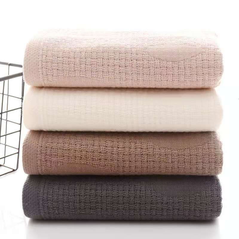 4 Gauze Towels Pure Cotton Household Pink Black Brown White Leakage Price