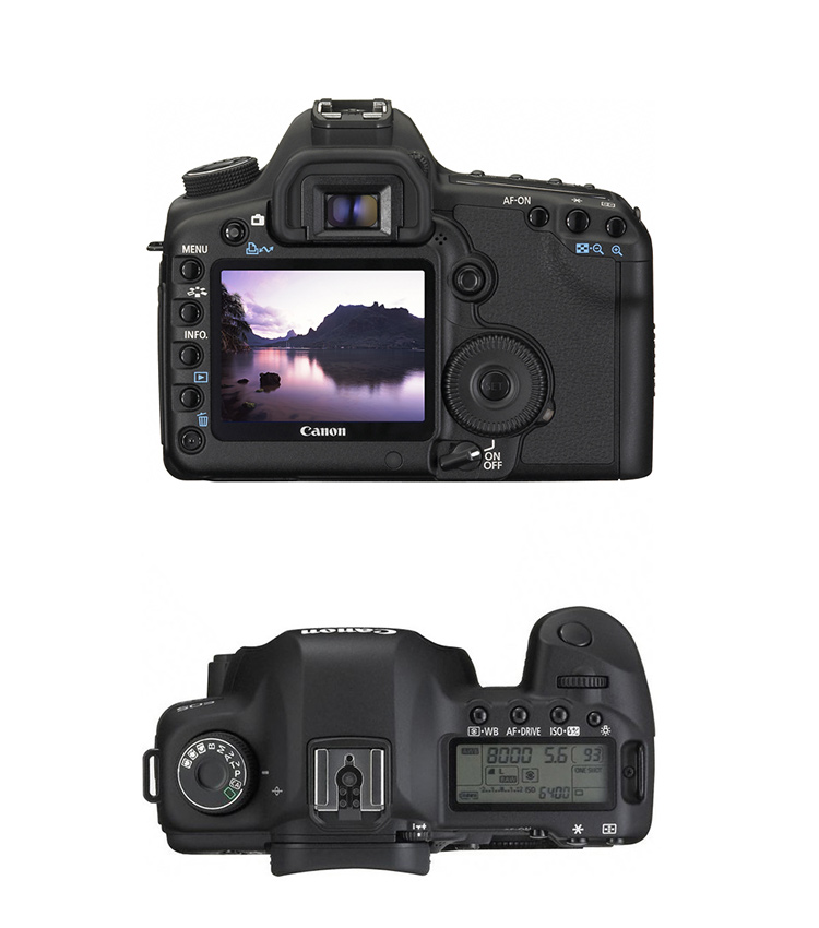 Được sử dụng Canon 5D Mark II 5D2 cô gái bất khả chiến bại thỏ chuyên nghiệp full-frame HD máy ảnh kỹ thuật số SLR