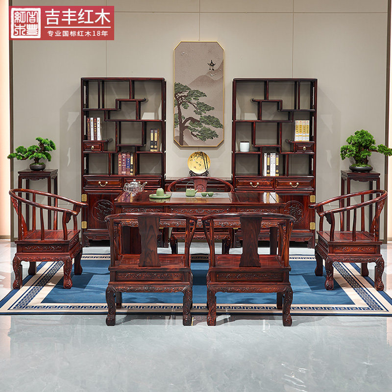 2026年选红木家具,印尼黑酸枝红木茶桌值不值得入手?-红木茶桌-淘宝百科网