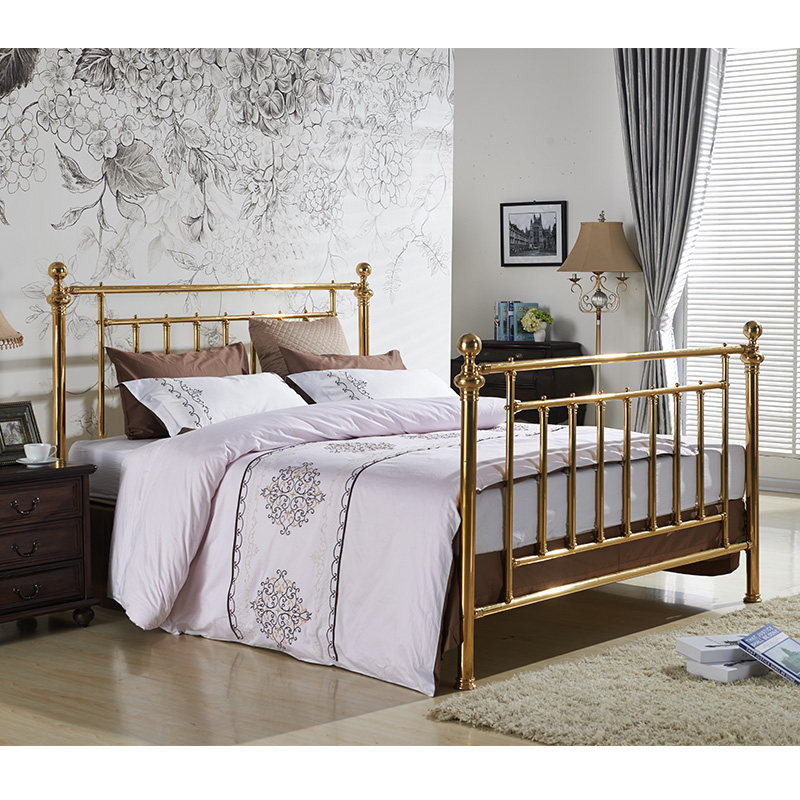 Jingdao exports Anglo - American classic convenient atmospheric fashion high - end luxury double copper bed 1 51 8 m