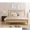 Jingda copper bed export British American European classic British simple atmosphere Gold luxury double bed 1 8m