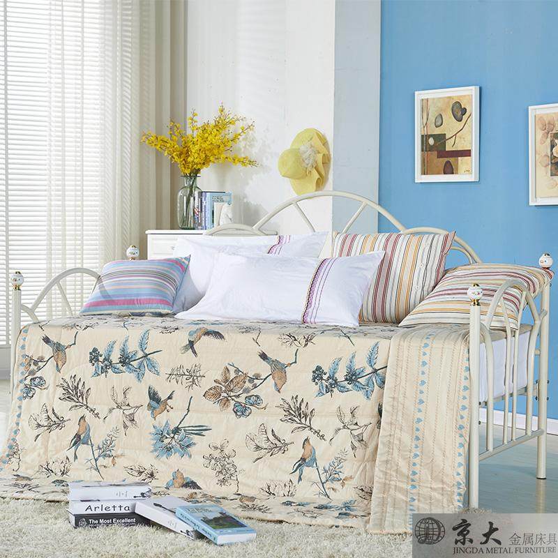 Beijing University Export American Country European French Country Princess No Formaldehyde Pregnant Woman Baby Iron Sofa Bed 1 Meter