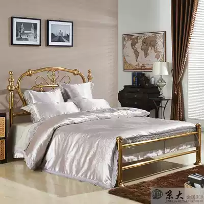 jing da brand European classic minimalist design high quality luxury tong chuang double bed 1 5 m 1 8 meters