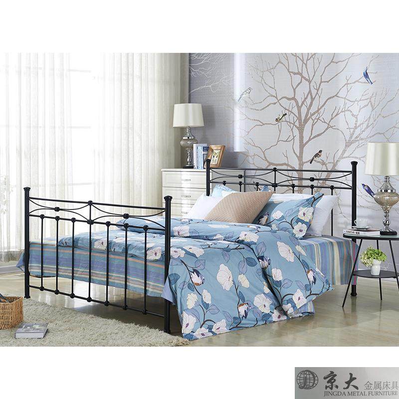 Kyodaexport American European-style classic minimalist modern high-end high quality no formaldehyde double iron art bed 1 8m-Taobao