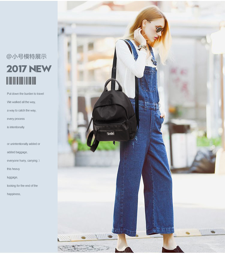 Oxford túi đeo vai nữ 2018 phiên bản tiếng Hàn mới của thủy triều nylon vải trường túi nữ mini ba lô hoang dã balo thời trang nữ