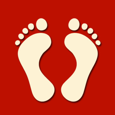 亨得肯足部康复中心的LOGO