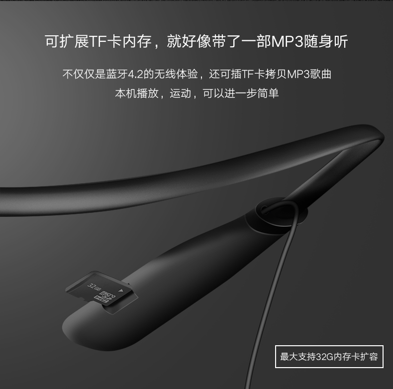 Vibrato Walkman MP3 Thẻ không dây Bluetooth Tai nghe thể thao Chạy nút tai trong tai Apple Universal oppo - Máy nghe nhạc mp3 	máy nghe nhạc mp3 bluetooth ruizu d15	