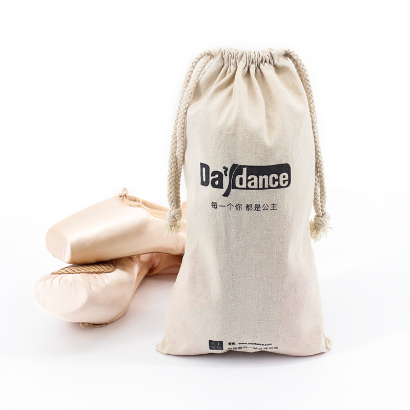 Canvas Dance Rope Bag Ecological cotton bag Bag Bag Bag Bag Bag Bag Bag Bag Size Dance Shoes Collection Pack