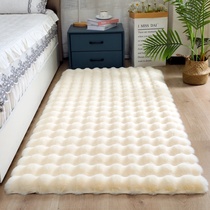 Cream style rabbit plush carpet bedroom ins bedside carpet cloakroom living room bay window sofa carpet floor mat window display