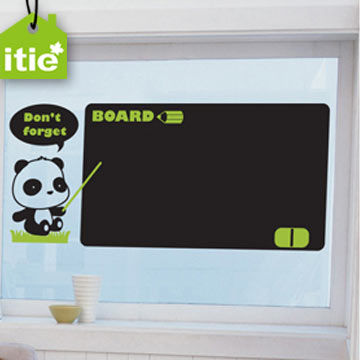 itie love stickers children's room kindergarten panda blackboard stickers wall stickers milk tea shop message board store post-it note post-it message board