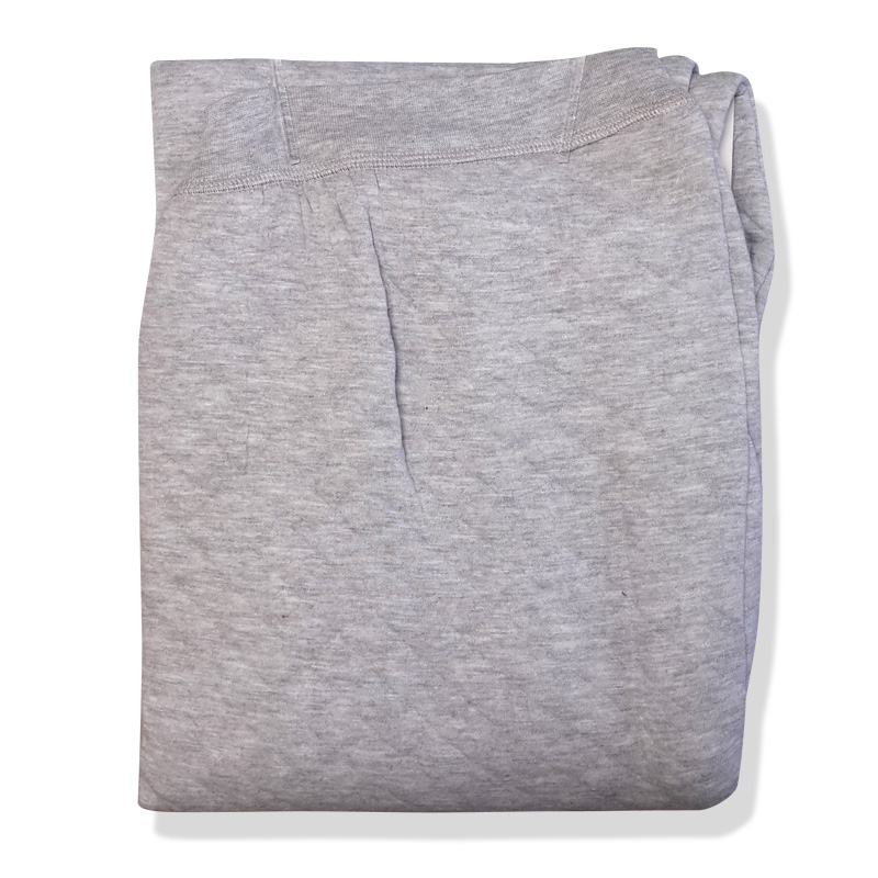 Quần ấm ba lớp tuổi trung và già Quần dài đơn nữ cộng với phân bón XL cao eo dày cotton ấm mùa đông quần giữ nhiệt nam lót lông