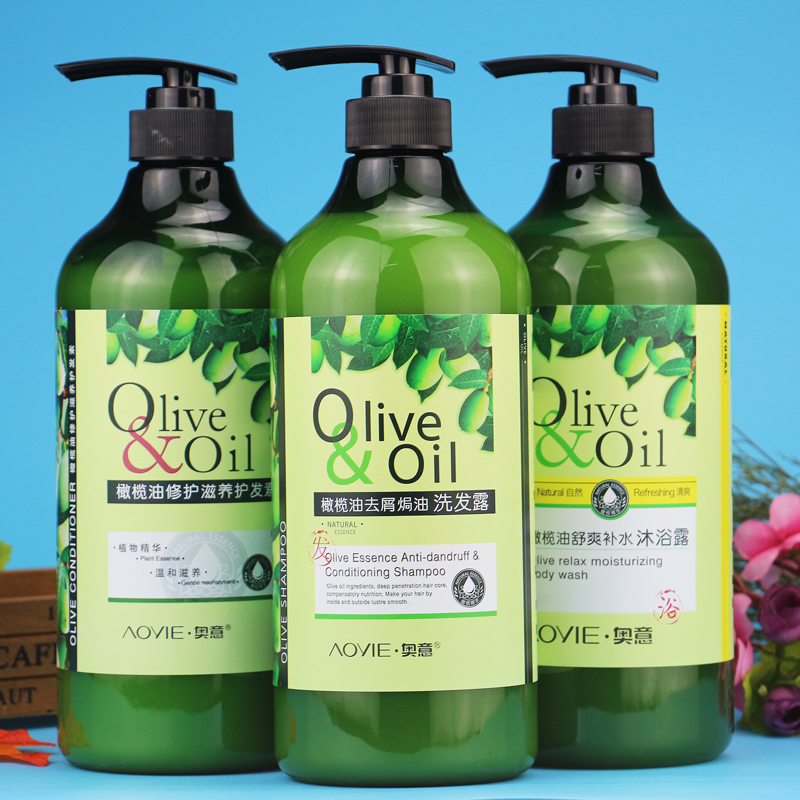 Davidelli Olive Olives Dechip shampoo Bath conditioner suit large bottle flexible and stop itching oil replenishment