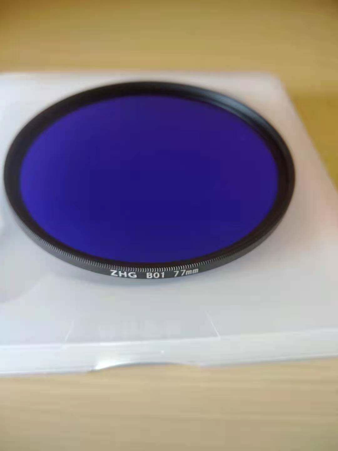 Infrared photography super blue B01 filter suitable for changing machine to transparent glass super blue filter mirror blue mirror