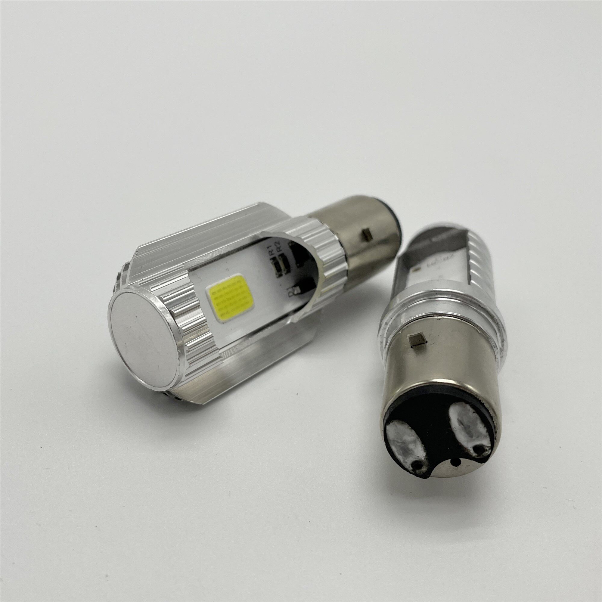 Led Motorcycle Headlight 12V to 60V Super Bright Double Claw Front Light Suitable for Dongsheng Brand Electric Vehicles