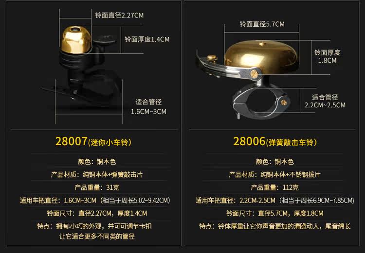 Avertisseur de vélo sonnerie commune COOLCHANGE - Ref 1453679 Image 12