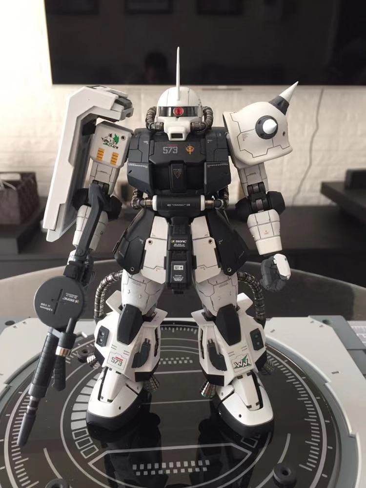 `高达模型SIDE3 高机动白狼真红黑色三连星扎古GK树脂件!这波我直接跪了!`_高达模型专区_淘宝游戏网